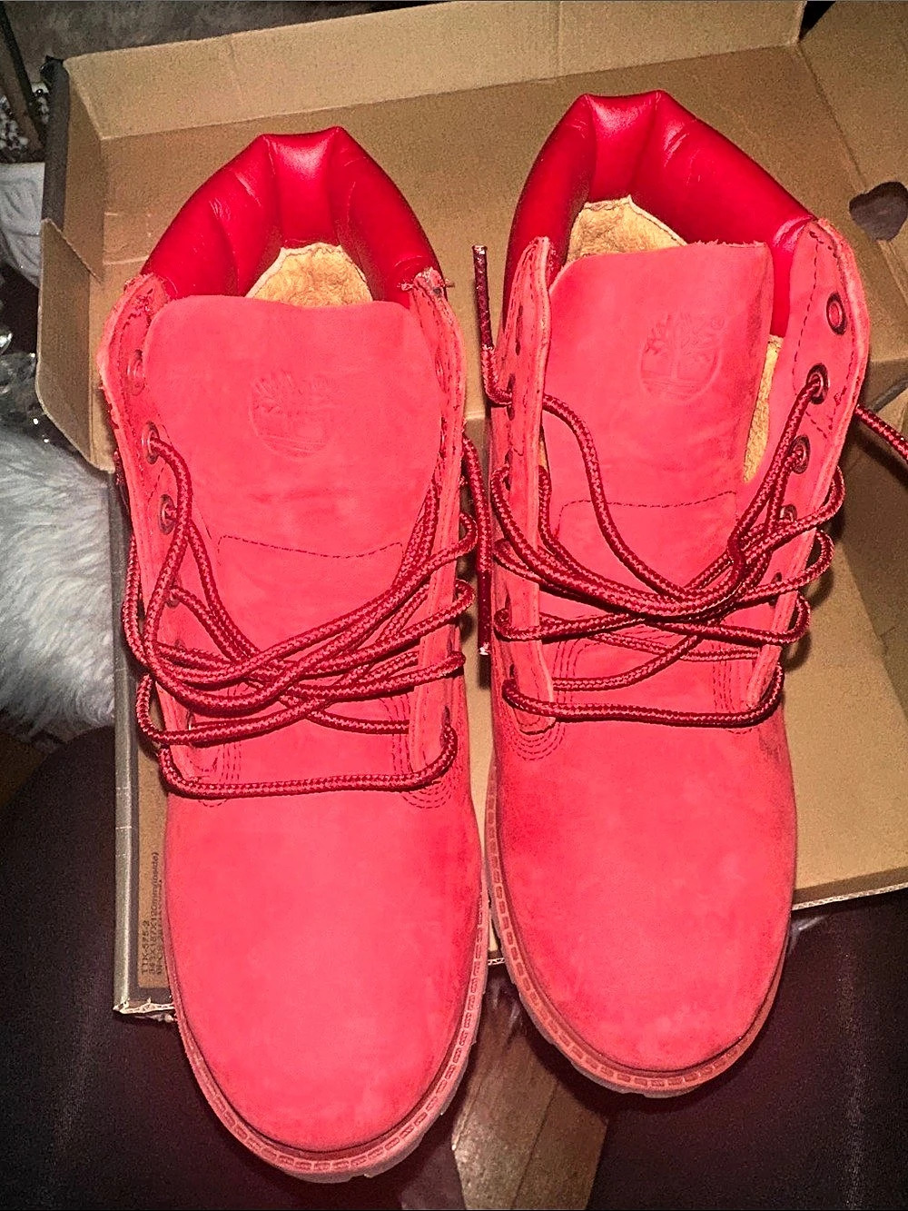 Timberland Red Boots - Picture 6 of 9